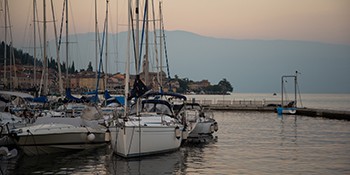 Salò, Lago di Garda, Brescia, Lombardia, Italia