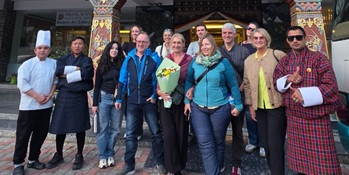 fam trip Bhutan